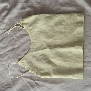 Yellow Spaghetti top